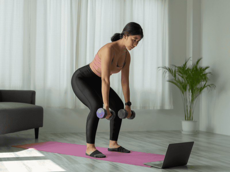 home exercise routines for beginners