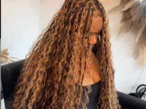 boho knotless braids